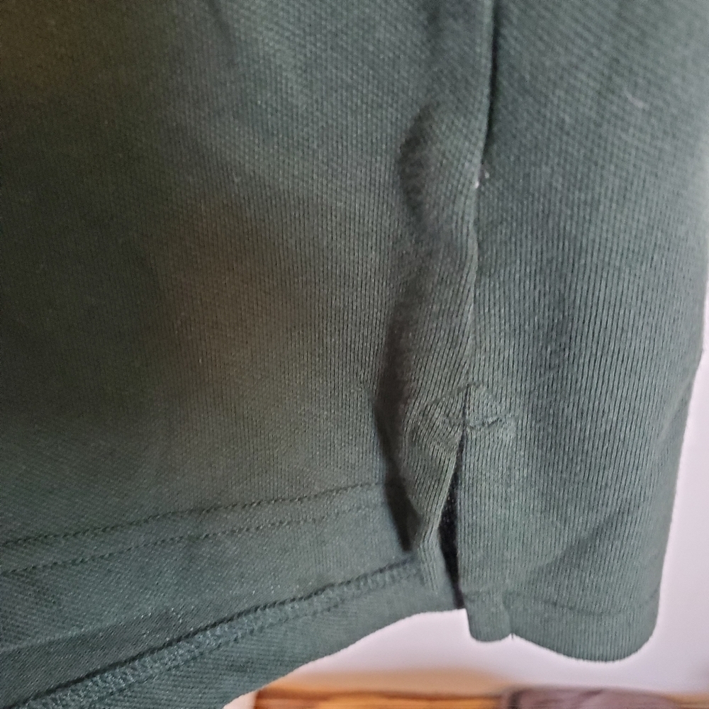 Mens Polo T Shirt Forest Green XL Goodfellow - Picture 4 of 6